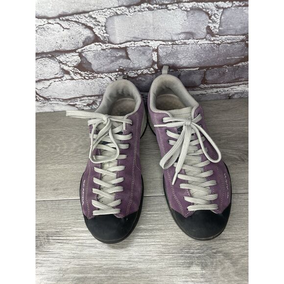 Scarpa Shoes Mojito Vibram Purple Low Top Trail Hiking Suede Women 7.5M US/39EU - Picture 2 of 16